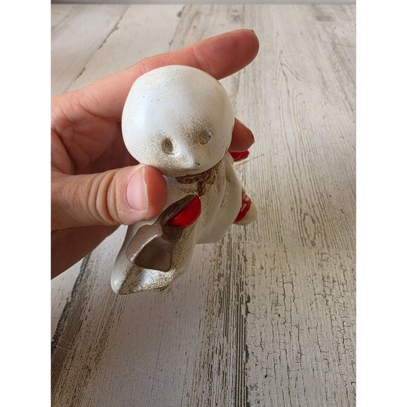 Vintage ceramic ghost figurine Halloween decor statue figurine - Picture 6 of 8